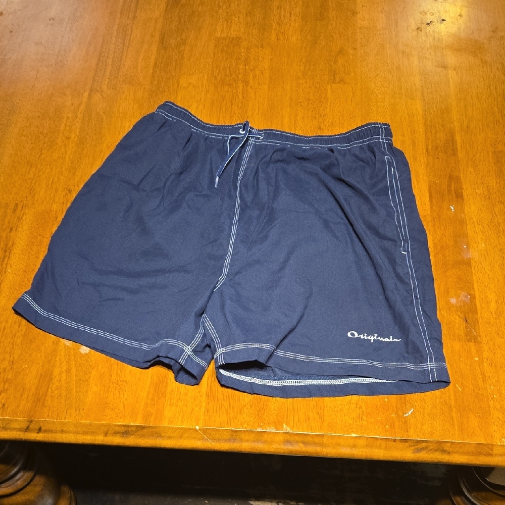 Navy Blue Originals Shorts